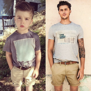 Illustration for article titled A 4-year-old boy recreating fashion poses is just adorable